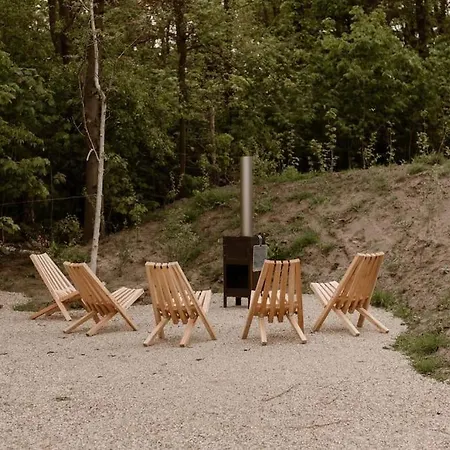بيت للعطل Oak House Vrijstaand Bad En Hottub Op Biobrandstof Nistelrode